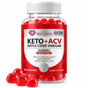 KETO + ACV Apple Cider Vinegar Gummies OEM Private Label Supplement